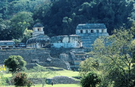 Ruinas de Palenque en Chiapas (clickear para agrandar imagen). Foto: visitmexico.com